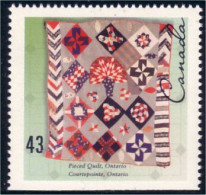 Canada Quilt Courtepointe MNH ** Neuf SC (C14-62ba) - Unused Stamps
