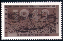 Canada Raid Sur Dieppe Raid MNH ** Neuf SC (C14-50c) - Militaria