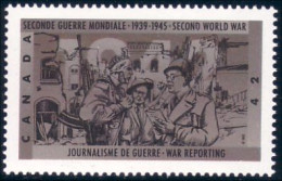 Canada Journalisme De Guerre War Reporting MNH ** Neuf SC (C14-48a) - Unused Stamps