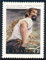 Canada Folklore William Jackman Bateau Boat Ship Schiffe MNH ** Neuf SC (C14-33b) - Ships