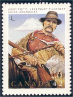 Canada Folklore Jerry Potts Fusil Carabine Rifle MNH ** Neuf SC (C14-32d) - Schieten (Wapens)