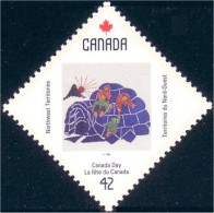 Canada Northwest Territories Igloo Iglou Inuit Eskimos MNH ** Neuf SC (C14-27a) - Unused Stamps