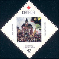 Canada New Brunswick Drapeau Canadien Flag MNH ** Neuf SC (C14-23b) - Sellos