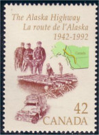 Canada Route De L'Alaska Highway MNH ** Neuf SC (C14-13d) - Trucks