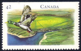 Canada Canard Duck Saskatchewan River MNH ** Neuf SC (C14-12hb) - Other & Unclassified