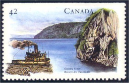 Canada Bois Wood Ottawa River Remorqueur Bateau Boat Ship Schiffe MNH ** Neuf SC (C14-10hc) - Barche