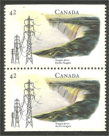 Canada Electricite Hydro Power Eliot River Paire MNH ** Neuf SC (C14-11pr) - Elettricità