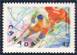 Canada Ice Hockey Sur Glace Albertville MNH ** Neuf SC (C14-01a) - Nuevos