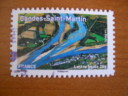 France Obl   N° 843  Cachet Rond Noir - Usados