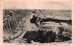 (1914-1918) - Eroberter Russischer Schützengraben Vor Warschau - War 1914-18