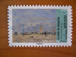 France Obl   N° 836  Cachet Rond Bleu - Gebraucht