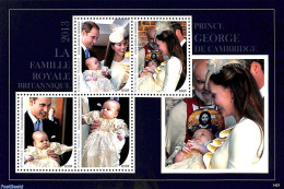 Togo 2014 Birth Of Prince George 4v M/s, Mint NH, History - Kings & Queens (Royalty) - Royalties, Royals