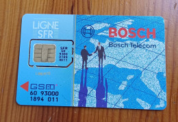 ANCIENNE ET JOLIE CARTE GSM SIM BOSCH ITINERIS B.E !!! - Andere & Zonder Classificatie