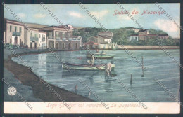 Messina Città Lago Ganzirri Alterocca Cartolina ZB9411 - Messina