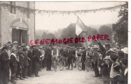 87- ST SAINT PRIEST TAURION - FRAIRIE DU 15-8-1922-COURSE CYCLISTE  CYCLISME -  RARE CARTE PHOTO BOUDEAU - Saint Priest Taurion