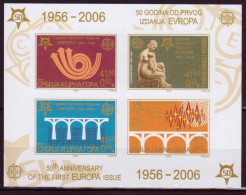 Serbia 2006 - Europa 50 Years Stamps 1 S/S MNH - Serbie