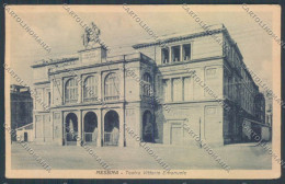 Messina Città Teatro Cartolina ZB9393 - Messina