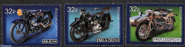 Russia 2019 Motorcycles 3v, Mint NH, Transport - Motorcycles - Motorfietsen