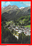 2 CPSM/gf  SAINT-ANTON Am ARLBERG.  Vue Panoramique / Trisannabrücke Mit Schloss Wiesberg ..*8826 - St. Anton Am Arlberg