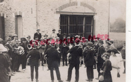 87- ST SAINT PRIEST TAURION - FRAIRIE DU 15-8-1922- FANFARE MUSIQUE -  RARE CARTE PHOTO BOUDEAU - Saint Priest Taurion