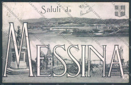 Messina Città Saluti Da Alterocca Cartolina ZB9557 - Messina