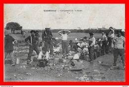 CPA MILITARIA. Guerre Du Maroc 1912. CASABLANCA. Campement Du 7e Alpins, Animé....H322 - Altre Guerre