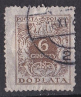 Pologne - Taxe   Y & T N °  68  Oblitéré - Portomarken