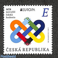 Czech Republic 2023 Europa, Peace 1v, Mint NH, History - Various - Europa (cept) - Peace - Joint Issues - Other & Unclassified