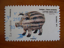 France Obl   N° 781  Cachet Rond Bleu - Used Stamps