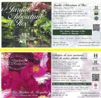 Flyer - Jardin Arboretum D'Ilex / Les Jardins De Roquelin - Meung-sur-Loire (2022) - Pubblicitari