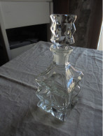 Ancien - Flacon Verseur En Cristal Made In Tchécoslovaquie - Glas & Kristal