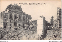 ABOP5-80-0387 - MONTDIDIER - Hôtel De Ville Vue De La Rue De ROYE - Montdidier