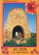 U.S. Virgin Islands Postcard Sent To Denmark 4-5-1994 (St, Croix) - Jungferninseln, Amerik.