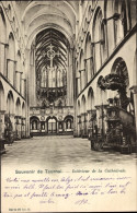CPA Tournai Wallonien Hennegau, Interieur De La Cathedrale - Otros & Sin Clasificación