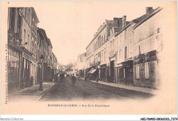 ABZP8-85-0635 - FONTENAY LE COMTE - Rue De La Republique  - Fontenay Le Comte