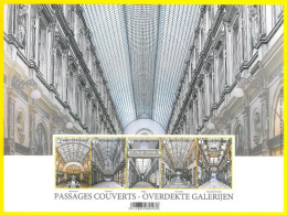 BELGIUM 2023 Covered Galleries - Miniature Sheet - New Sheet - 2021-…