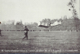 *Repro CPA - Santos-Dumont Volant à 2ml Du Sol à Bagarelle, Le 23 Oct 1906 - Aviatori