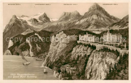 13792518 Bauen Viewaldstaettersee M. Grand Hotel Seelisberg Bauen - Autres & Non Classés