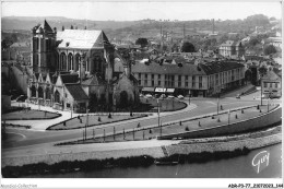 ADRP3-77-0267 - MONTEREAU - Perspective Sur L'église Notre-dame Et Saint-loup - Montereau