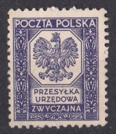 Pologne - Service   Y & T N ° 19  Neuf Sans Gomme - Dienstmarken
