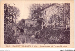 ADRP8-77-0700 - VILLENEUVE-LE-COMTE - Coin Pittoresque à La Ferme De L'ermitage - Torcy