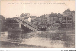 ADTP5-77-0448 - Le Pont De LAGNY Sur La Marne Détruit Pour Arrêter La Marche Des Allemands  - Lagny Sur Marne