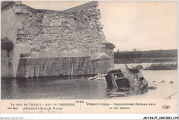ADTP4-77-0311 - Le Pont De TRILPORT - Auto De Réquisition Allemande Dans La Marne  - Meaux