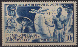 OCEANIE - 75e Anniversaire De L'UPU - Poste Aérienne