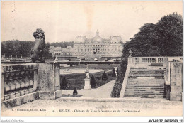 ADTP2-77-0147 - MELUN - Château De Vaux-le-vicomte Vu Du Conféssionnal  - Melun