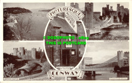 R507670 Picturesque Conway. Conway Castle. Multi View. 1956 - World