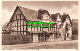 R507671 Stratford On Avon. Shakespeare Birthplace And Home. The R. A. Postcards - World
