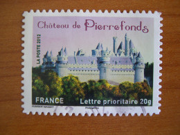 France Obl   N° 734  Cachet Rond Noir - Usados