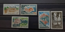 France Yvert 1390 à 1394** Année 1963 Série Complète MNH. - Unused Stamps