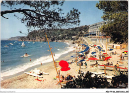 AECP7-83-0616- LA-RAYOL - La Plage Et L'hôtel Bailli De Suffren  - Rayol-Canadel-sur-Mer